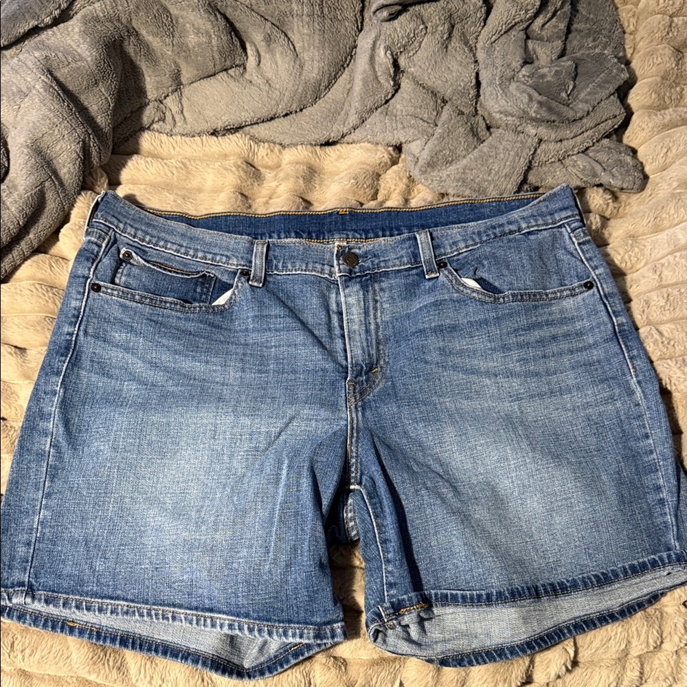 Levi's Classic Blue Jean Shorts